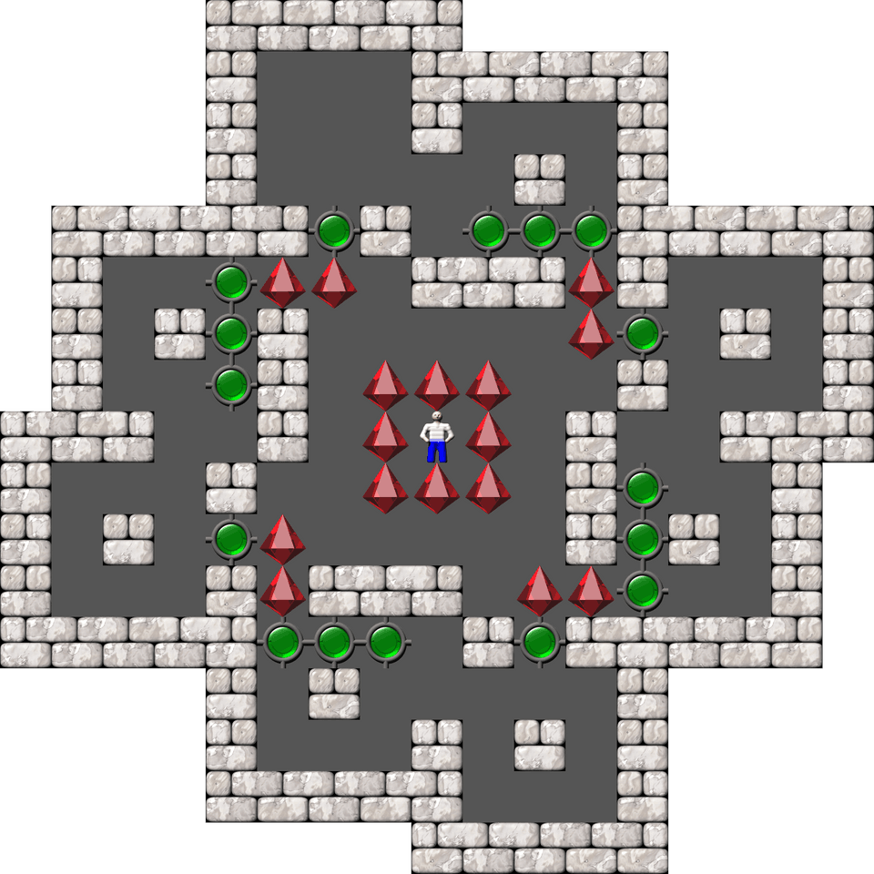 Sokoban David W. Skinner Arranged level 111